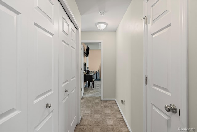 838 Star Dr, Davison, MI 48423 - corridor with baseboards and light flooring
