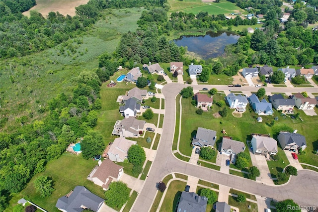 838 Star Dr, Davison, MI 48423 - view of property location with nearby suburban area and a nearby body of water