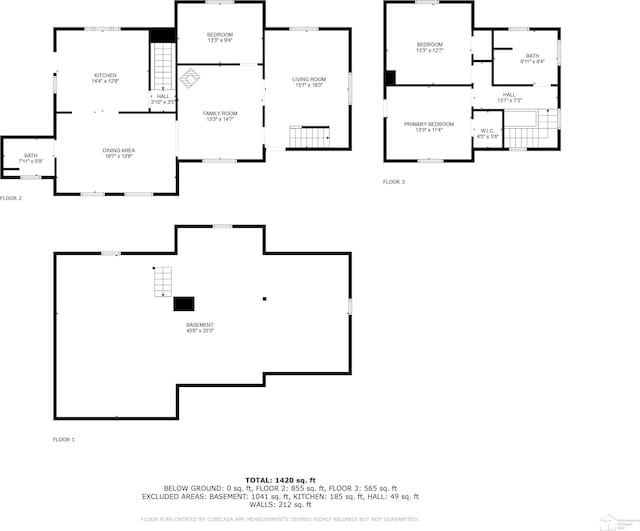 107 W Duncan St, Manchester, MI 48158 - view of property floor plan