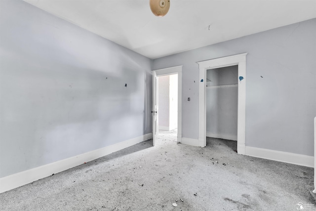 107 W Duncan St, Manchester, MI 48158 - unfurnished bedroom with baseboards and a closet
