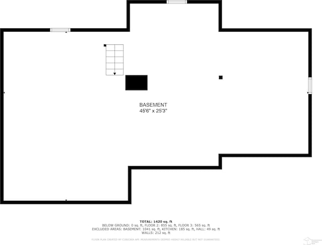 107 W Duncan St, Manchester, MI 48158 - view of floor plan / room layout