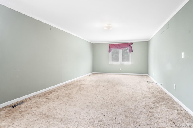 822 Keaton Dr, Troy, MI 48098 - unfurnished room with carpet flooring and ornamental molding