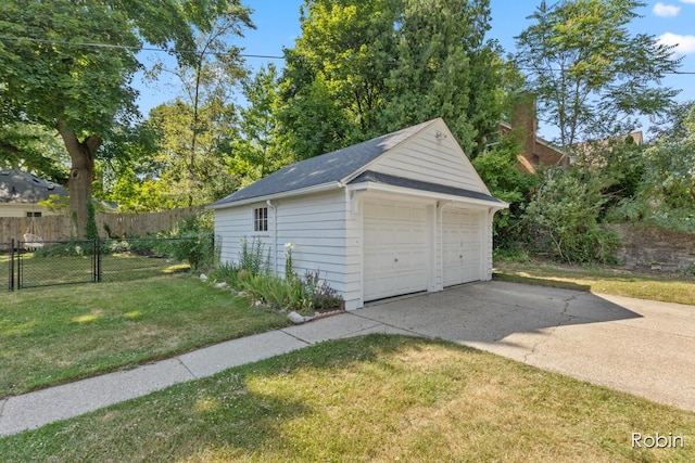 119 Bristol Ave NW, Grand Rapids, MI 49504 - view of detached garage
