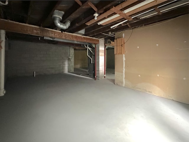 2839 128th Ave, Holland, MI 49424 - view of unfinished basement
