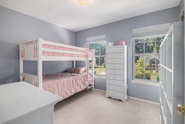 8767 Lilly Dr, Ypsilanti, MI 48197 - bedroom with light carpet and baseboards