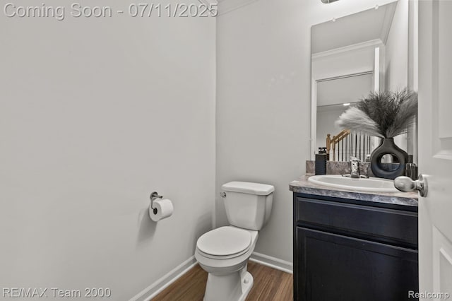 9019 Elbert Dr, Romulus, MI 48174 - bathroom with wood finished floors and vanity