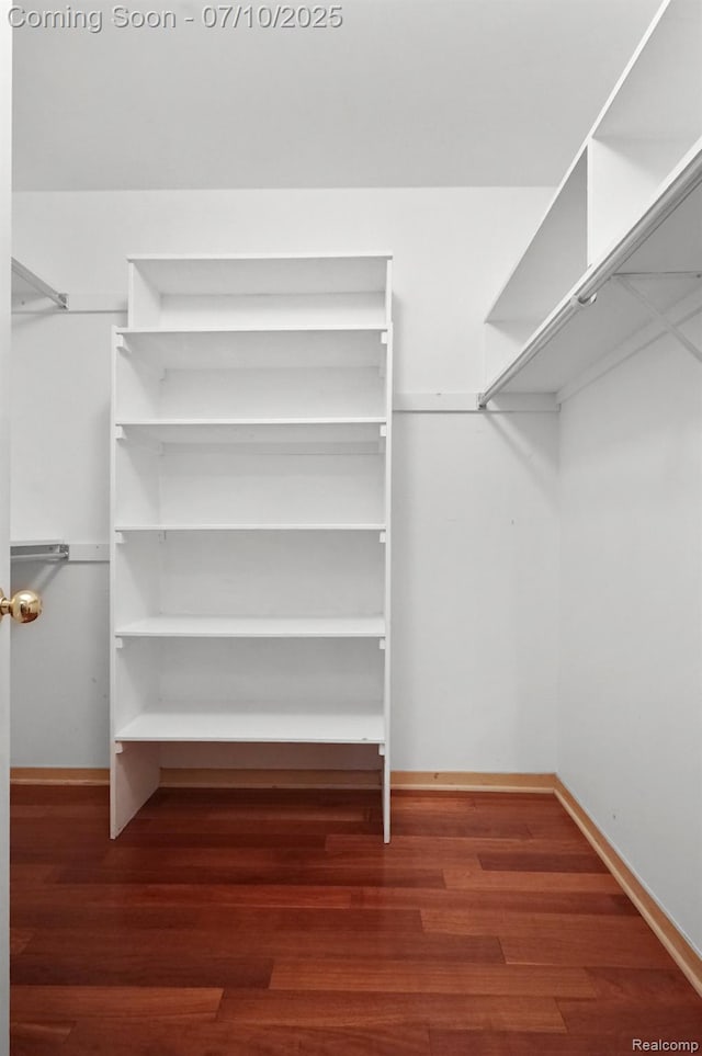 4253 Drexel Dr, Troy, MI 48098 - walk in closet featuring wood finished floors