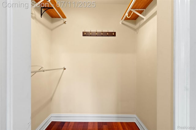532 E Fox Hills Dr, Bloomfield Hills, MI 48304 - walk in closet with dark wood-type flooring