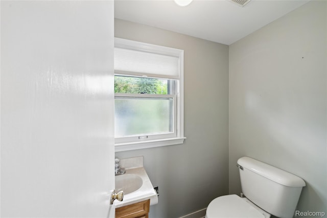 2009 Ridge Rd, White Lake, MI 48383 - half bath with vanity and toilet