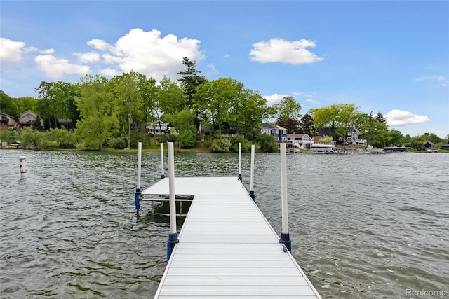 2009 Ridge Rd, White Lake, MI 48383 - dock with a water view