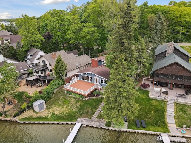 2009 Ridge Rd, White Lake, MI 48383 - aerial perspective of suburban area