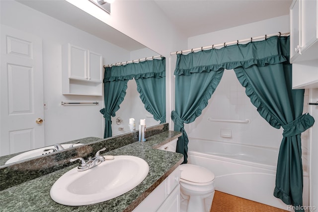 37306 Amhurst Dr, Westland, MI 48185 - bathroom featuring vanity and shower / bath combination with curtain