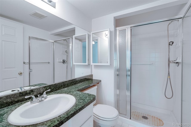 37306 Amhurst Dr, Westland, MI 48185 - bathroom featuring a shower stall and vanity