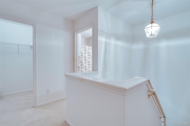 37306 Amhurst Dr, Westland, MI 48185 - corridor with carpet and baseboards