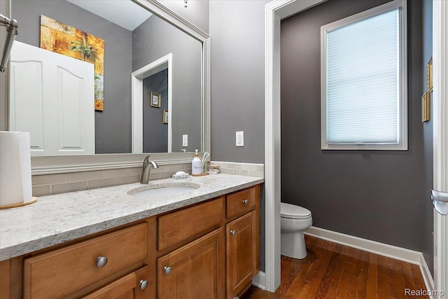 8507 Newbury Ct N, Canton, MI 48187 - bathroom with vanity and wood finished floors