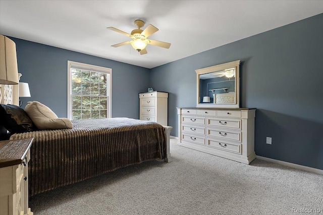 8507 Newbury Ct N, Canton, MI 48187 - bedroom with carpet flooring and ceiling fan