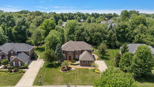 8507 Newbury Ct N, Canton, MI 48187 - view from above of property