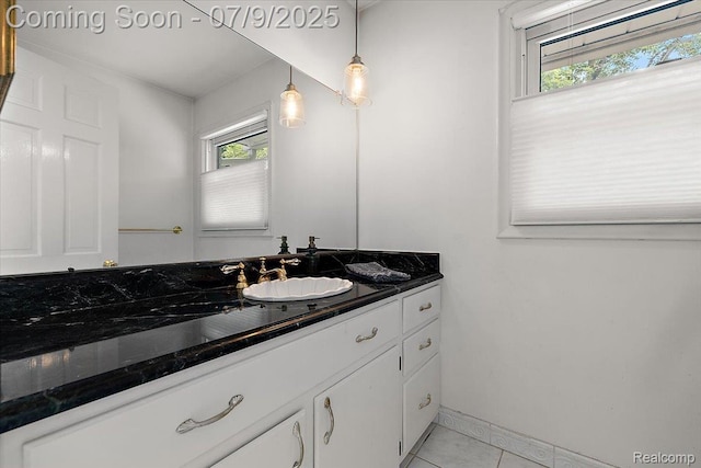 32010 Inglewood St, Franklin, MI 48025 - bathroom featuring vanity and tile patterned floors