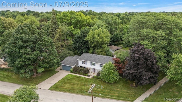 32010 Inglewood St, Franklin, MI 48025 - view of subject property with a forest