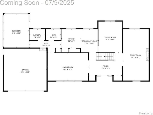 32010 Inglewood St, Franklin, MI 48025 - view of floor plan / room layout
