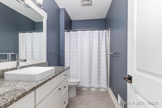 7979 Ella Terrace Dr, Rockford, MI 49341 - full bathroom with vanity and a shower with curtain