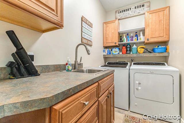 3566 Little Timber Ct SW, Grand Rapids, MI 49534 - washroom featuring washer and clothes dryer and cabinet space