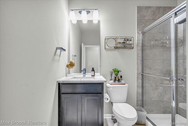 1043 Kendall Ct, Lake Orion, MI 48360 - full bath with vanity and a stall shower