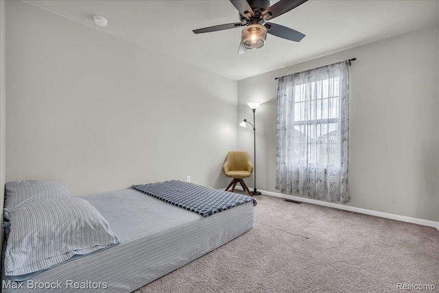 1043 Kendall Ct, Lake Orion, MI 48360 - bedroom featuring carpet flooring and ceiling fan