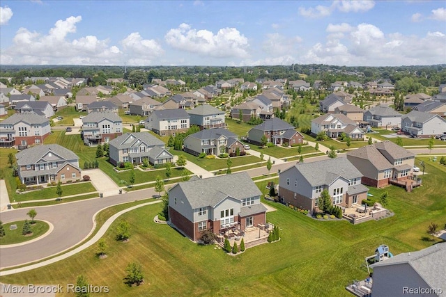 1043 Kendall Ct, Lake Orion, MI 48360 - aerial perspective of suburban area