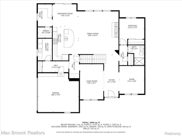 1043 Kendall Ct, Lake Orion, MI 48360 - view of floor plan / room layout
