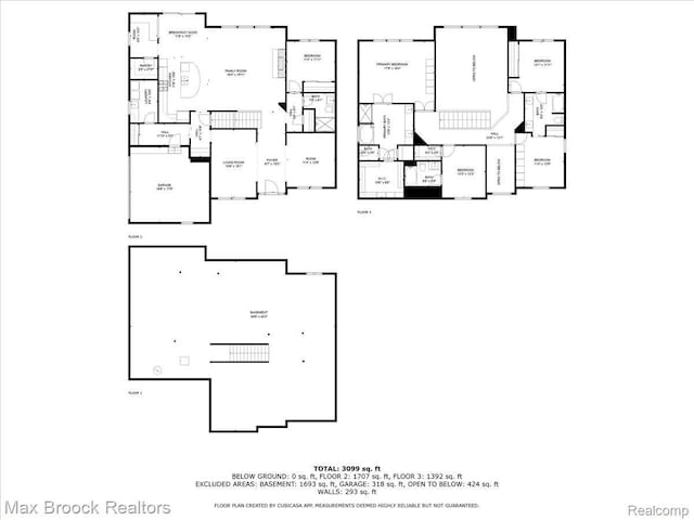 1043 Kendall Ct, Lake Orion, MI 48360 - view of property floor plan