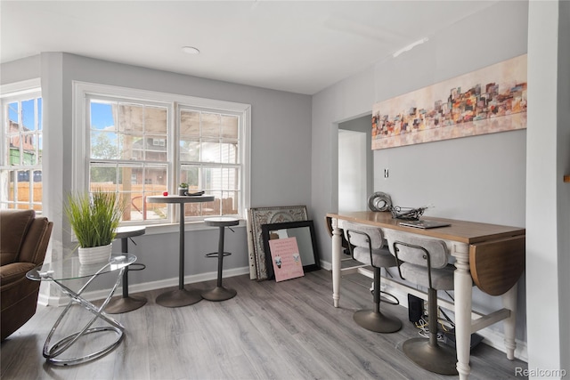 1725 Seyburn St, Detroit, MI 48214 - office featuring wood finished floors and baseboards