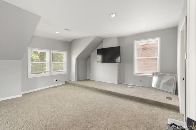 1725 Seyburn St, Detroit, MI 48214 - bonus room featuring carpet flooring and recessed lighting