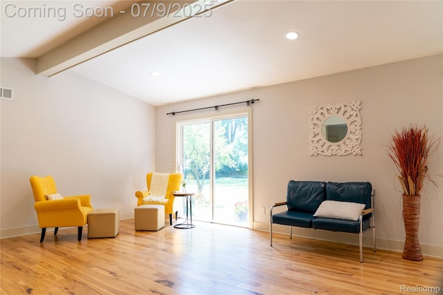 3580 Hazelton Ave, Rochester Hills, MI 48307 - sitting room with wood finished floors and recessed lighting
