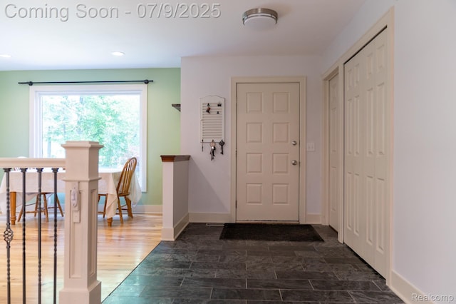 3580 Hazelton Ave, Rochester Hills, MI 48307 - entryway with baseboards and recessed lighting