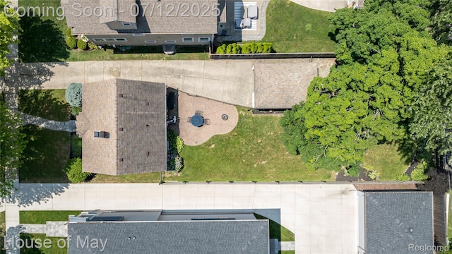 1943 Hazel St, Birmingham, MI 48009 - aerial view