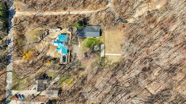 9442 Community Hall Rd, Union Pier, MI 49129 - view from above of property