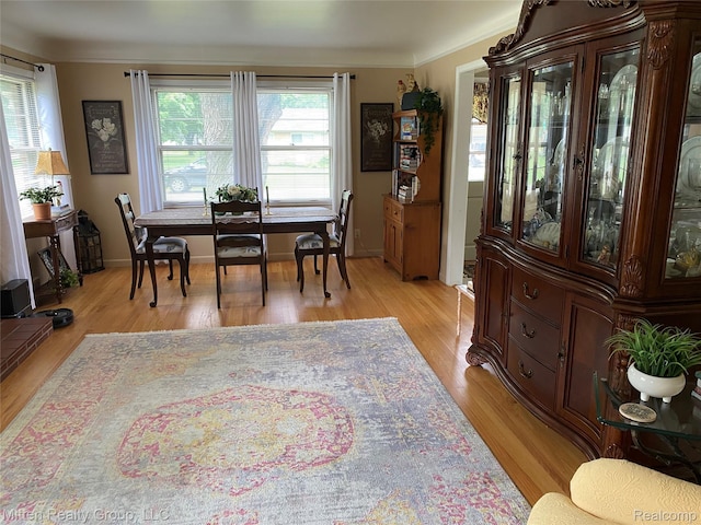 41079 E Ann Arbor Trl, Plymouth, MI 48170 - dining room with light wood-style flooring