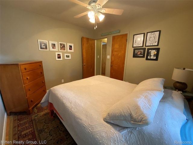 41079 E Ann Arbor Trl, Plymouth, MI 48170 - bedroom with a ceiling fan