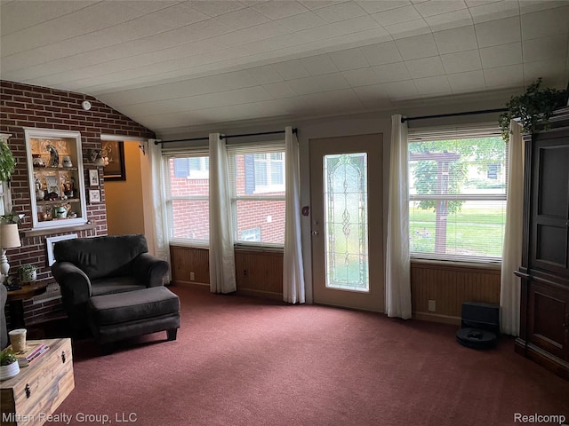41079 E Ann Arbor Trl, Plymouth, MI 48170 - sunroom / solarium featuring lofted ceiling