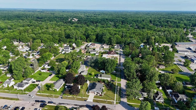 308 W Hosmer St, Saint Charles, MI 48655 - aerial overview of property's location with nearby suburban area