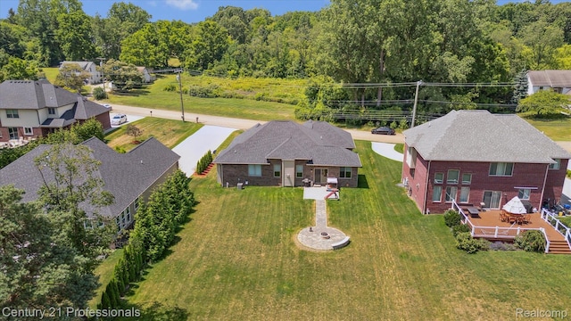 2655 Devondale Rd, Rochester Hills, MI 48309 - aerial view of property and surrounding area