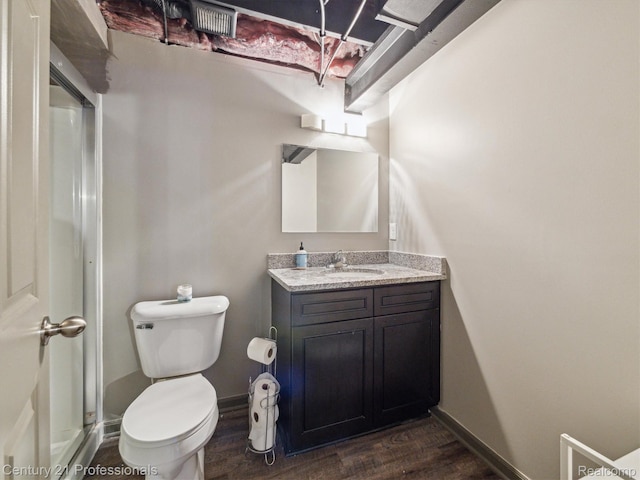 2655 Devondale Rd, Rochester Hills, MI 48309 - bathroom with vanity and wood finished floors