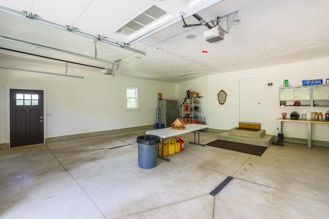 9434 84th St SE, Alto, MI 49302 - garage with a garage door opener