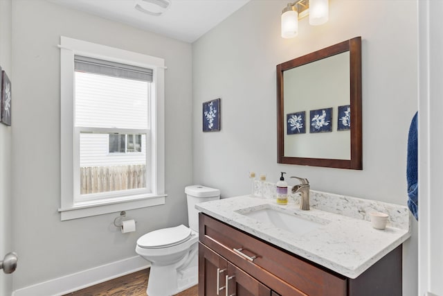 711 N Alexander Ave, Royal Oak, MI 48067 - half bath featuring vanity and wood finished floors