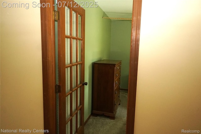 19230 Augusta Ct, Livonia, MI 48152 - corridor with carpet flooring