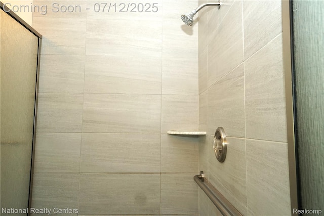 19230 Augusta Ct, Livonia, MI 48152 - bathroom view of a tile shower