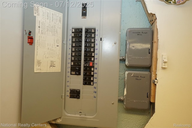 19230 Augusta Ct, Livonia, MI 48152 - utilities with electric panel