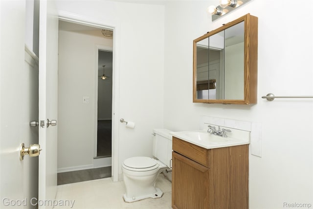 2931 N Main St, Royal Oak, MI 48073 - bathroom with vanity and tile patterned floors