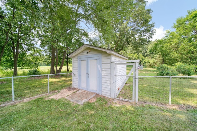8756 Portage Lake Rd, Munith, MI 49259 - view of shed